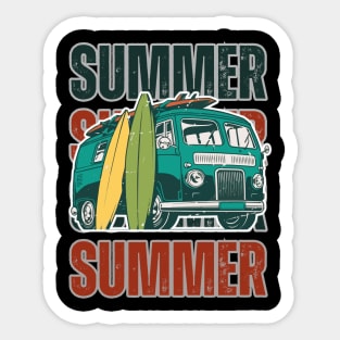 Summer Summer Summer Sticker